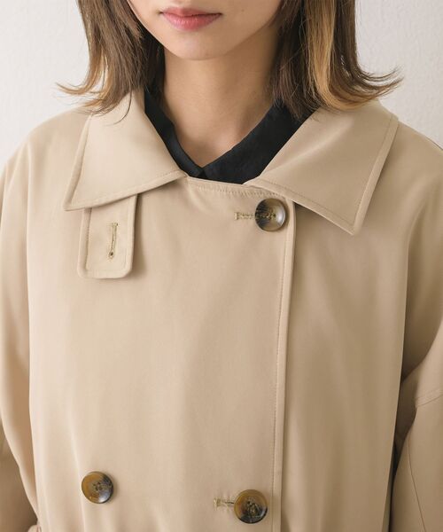 RETRO GIRL(レトロガール)の「スタンド2WAYトレンチコート(トレンチコート・レディース・ライトベージュ/ナチュラル・FREE)」の17枚目の写真