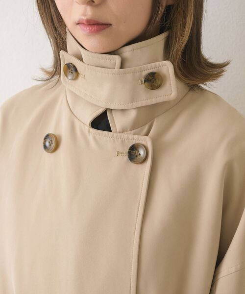 RETRO GIRL(レトロガール)の「スタンド2WAYトレンチコート(トレンチコート・レディース・ライトベージュ/ナチュラル・FREE)」の20枚目の写真