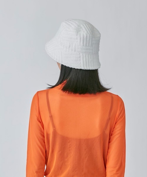 ☺️新品・未開封☺️CDL Pile Bucket Hat★White★Sサイズ POP UP STORE NEW ITEM 🌙CDL Pile Bucket Hat COLOR : White