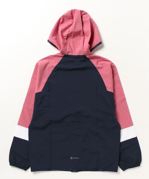 adidas フード付きジャケット 黒 ルーズフィット アディダス マストハブ スモールロゴ ルーズフィット フリース
