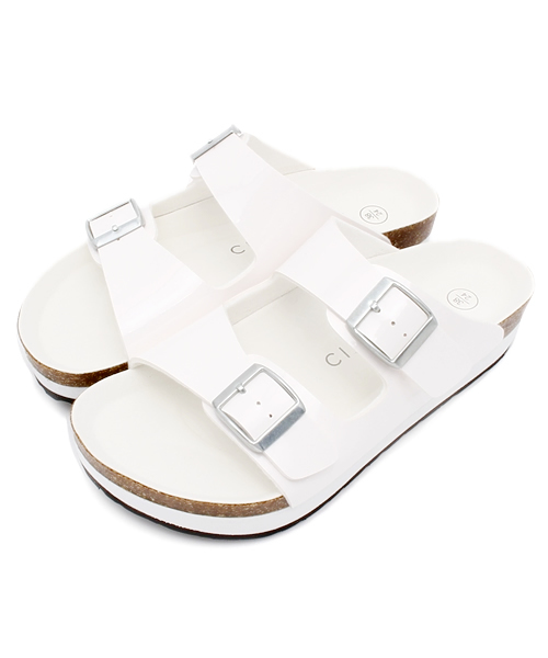 CIAOPANIC TYPY（チャオパニックティピー）の「ベルトフラットサンダル（サンダル・レディース・シルバー/その他23/ブラック/ホワイト・36/37/38）」の13枚目の写真