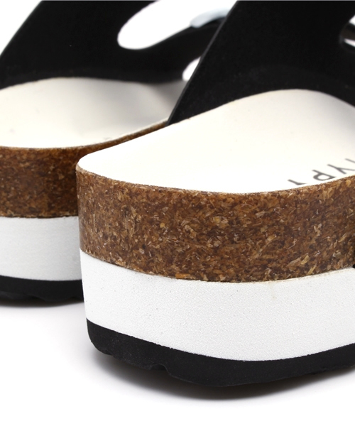 CIAOPANIC TYPY（チャオパニックティピー）の「ベルトフラットサンダル（サンダル・レディース・シルバー/その他23/ブラック/ホワイト・36/37/38）」の10枚目の写真