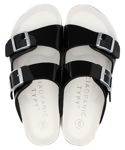 CIAOPANIC TYPY（チャオパニックティピー）の「ベルトフラットサンダル（サンダル・レディース・シルバー/その他23/ブラック/ホワイト・36/37/38）」の11枚目の写真