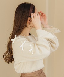 flower | トウィンクルリボントップ(Tシャツ/カットソー)