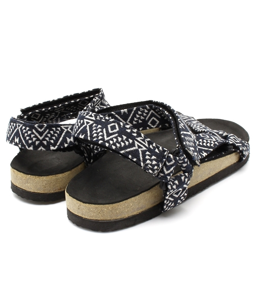 チャイハネ（チャイハネ）の「【チャイハネ】オーリィーMEN'Sサンダル（サンダル・メンズ・ブラック/カラフル/ウッドランド・FREE）」の6枚目の写真