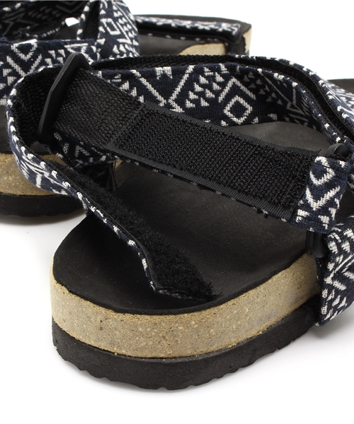 チャイハネ（チャイハネ）の「【チャイハネ】オーリィーMEN'Sサンダル（サンダル・メンズ・ブラック/カラフル/ウッドランド・FREE）」の9枚目の写真