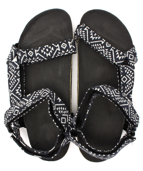 チャイハネ（チャイハネ）の「【チャイハネ】オーリィーMEN'Sサンダル（サンダル・メンズ・ブラック/カラフル/ウッドランド・FREE）」の10枚目の写真