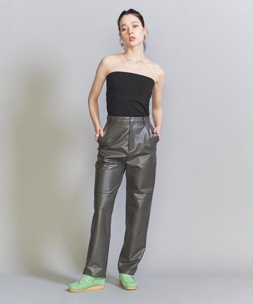 BEAUTY&YOUTH UNITED ARROWS（ビューティーアンドユースユナイテッドアローズ）の「コットンブレンド 天竺 ブラカップ ビスチェ（チューブトップ・レディース・ブラック/ターコイズブルー/オリーブ/その他7・FREE）」の13枚目の写真