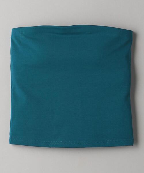 BEAUTY&YOUTH UNITED ARROWS（ビューティーアンドユースユナイテッドアローズ）の「コットンブレンド 天竺 ブラカップ ビスチェ（チューブトップ・レディース・ブラック/ターコイズブルー/オリーブ/その他7・FREE）」の18枚目の写真