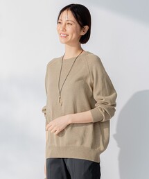 【XSサイズ~/洗える】ペーパーブレンド ニット