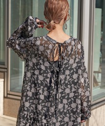 CIAOPANIC | シアーフラワーティアードワンピース/オケージョンワンピ(ワンピース)