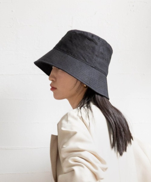 LOWRYS FARM(ローリーズファーム)の「バケットハット 191374(ハット・レディース・ブラック/ブラウン/アイボリー/ブラック系その他/オフホワイト/ブラウン系その他/ブラック系その他2・FREE)」の3枚目の写真