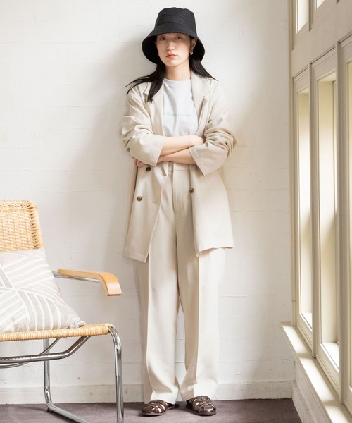 LOWRYS FARM(ローリーズファーム)の「バケットハット 191374(ハット・レディース・ブラック/ブラウン/アイボリー/ブラック系その他/オフホワイト/ブラウン系その他/ブラック系その他2・FREE)」の15枚目の写真