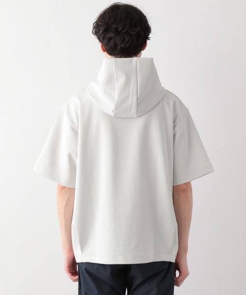 GLOBAL WORK(グローバルワーク)の「ライトクッションCOOLパーカー/半袖/163731(パーカー・メンズ・ライトグレー/ホワイト系その他2/グリーン・MEDIUM/SMALL/X-LARGE/LARGE)」の19枚目の写真