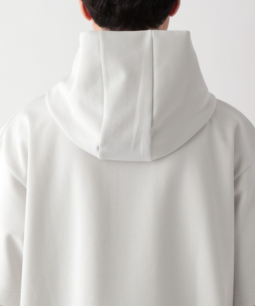 GLOBAL WORK(グローバルワーク)の「ライトクッションCOOLパーカー/半袖/163731(パーカー・メンズ・ライトグレー/ホワイト系その他2/グリーン・MEDIUM/SMALL/X-LARGE/LARGE)」の20枚目の写真