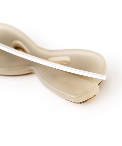 Casselini（キャセリーニ）の「Casselini(キャセリーニ)アクリルへアピン（バレッタ/ヘアクリップ・レディース・アイボリー/ブラウン・FREE）」の3枚目の写真