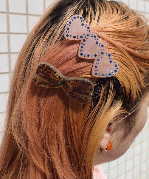 Casselini（キャセリーニ）の「Casselini(キャセリーニ)アクリルへアピン（バレッタ/ヘアクリップ・レディース・アイボリー/ブラウン・FREE）」の16枚目の写真