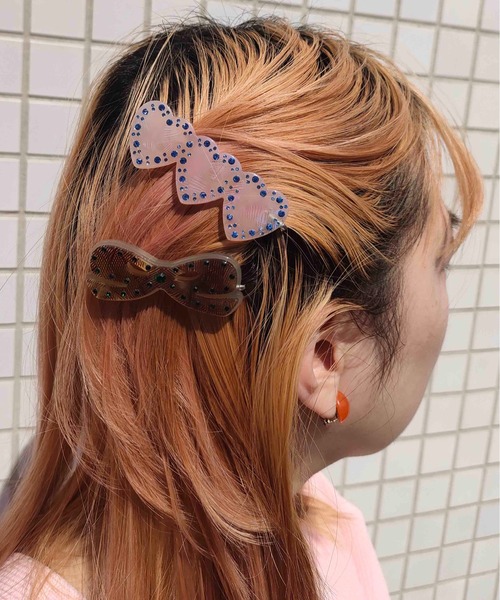 Casselini（キャセリーニ）の「Casselini(キャセリーニ)アクリルへアピン（バレッタ/ヘアクリップ・レディース・アイボリー/ブラウン・FREE）」の6枚目の写真