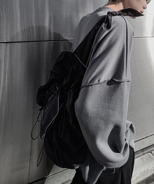 Figments（フィグメンツ）の「BARCELONAロンT（Tシャツ/カットソー・レディース・ダークグレー/ブラック・FREE）」の17枚目の写真