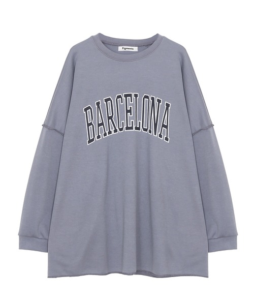 Figments（フィグメンツ）の「BARCELONAロンT（Tシャツ/カットソー・レディース・ダークグレー/ブラック・FREE）」の20枚目の写真