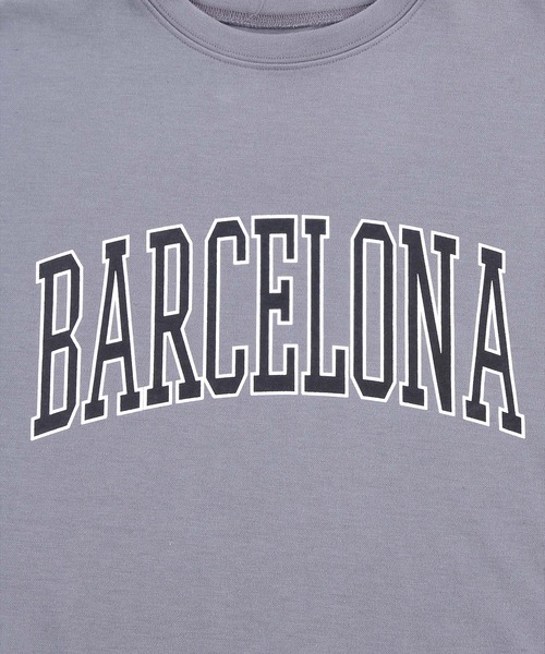 Figments（フィグメンツ）の「BARCELONAロンT（Tシャツ/カットソー・レディース・ダークグレー/ブラック・FREE）」の21枚目の写真