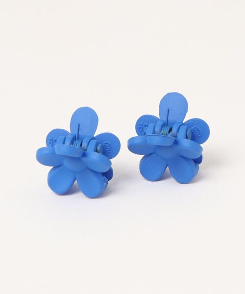 bibmilk(ビブミルク)の「BIBMILK FLOWER 2P CLIP VIVID(バレッタ/ヘアクリップ・キッズ・フューシャピンク/レッド/イエロー/パープル/グリーン/ラベンダー/ブルー/ダークグリーン/ピンク/オレンジ・ONE SIZE)」の4枚目の写真
