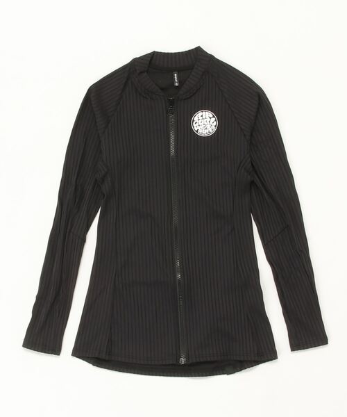【セール】【RIPCURL（リップカール）】レディース長袖ラッシュガード UPF 50+ PREMIUM SURF ZIP THRU LS UV（ラッシュガード）｜RIP CURL（リップカール）