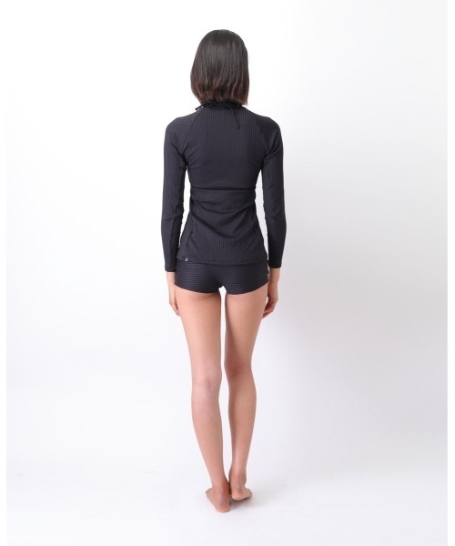 【セール】【RIPCURL（リップカール）】レディース長袖ラッシュガード UPF 50+ PREMIUM SURF ZIP THRU LS UV（ラッシュガード）｜RIP CURL（リップカール）