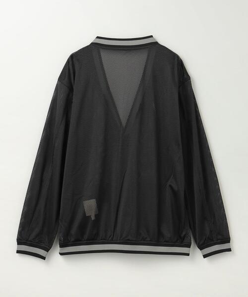 The StylistJapan＞ MESH CARDIGAN/カーディガン