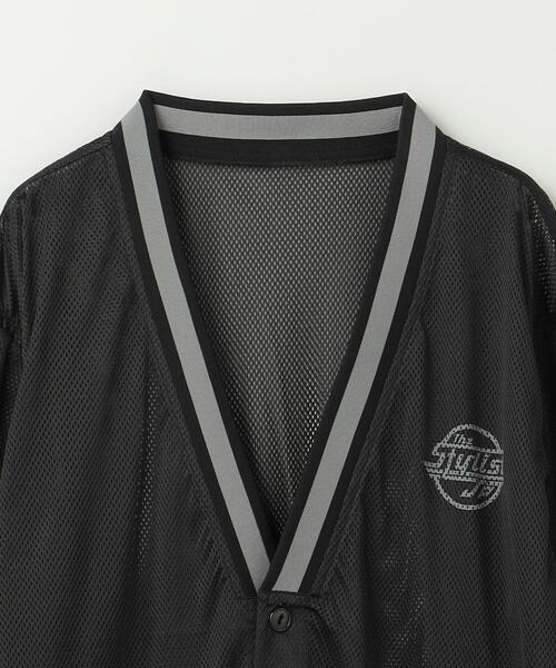 The StylistJapan＞ MESH CARDIGAN/カーディガン