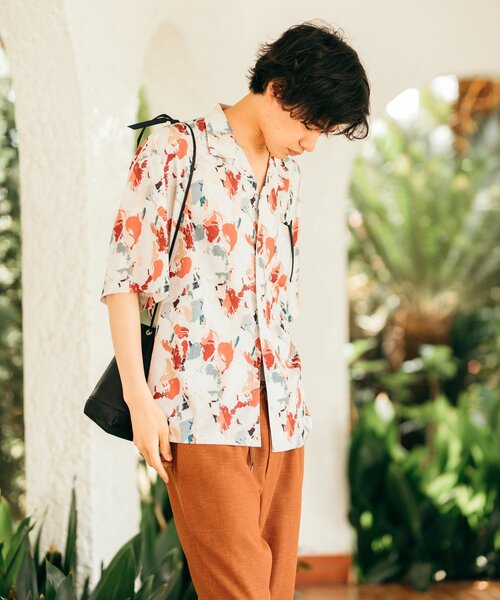 BEACH GOLD 開襟シャツ ジャーナルスタンダード JOURNAL STANDARD（ジャーナルスタンダード）の「スプラッシュ