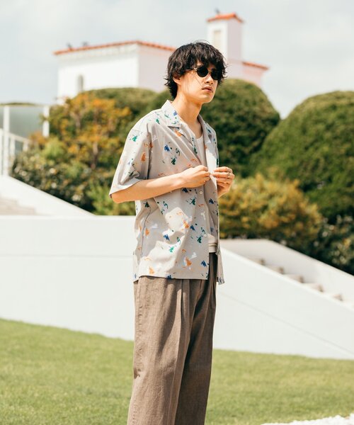 BEACH GOLD 開襟シャツ ジャーナルスタンダード JOURNAL STANDARD（ジャーナルスタンダード）の「スプラッシュ