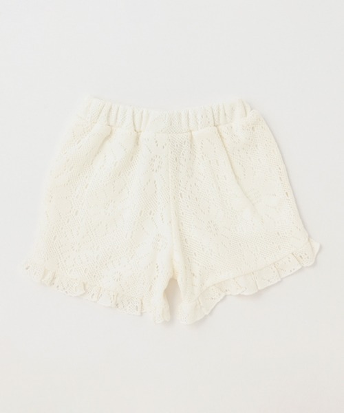petit main(プティマイン)の「【リンク】レースショートパンツ(キッズ)(その他パンツ・キッズ・オフホワイト/ブラック・100cm/110cm/130cm/80cm/120cm/90cm)」の17枚目の写真