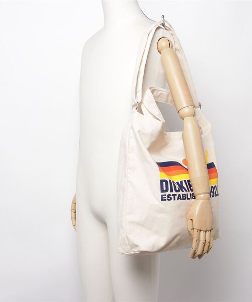 Dickies(ディッキーズ)の「Dickies カラープリント 2WAYトートバッグ(トートバッグ・メンズ・ミント/ネイビー/オレンジ/マルチ・FREE)」の13枚目の写真