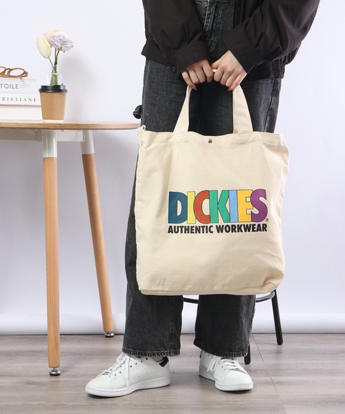Dickies(ディッキーズ)の「Dickies カラープリント 2WAYトートバッグ(トートバッグ・メンズ・ミント/ネイビー/オレンジ/マルチ・FREE)」の11枚目の写真