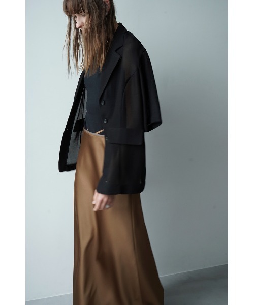 CLANE クラネ MESH HALF SLEEVE JACKET 新品 CLANE（クラネ）の「CLANE/クラネ/MESH HALF SLEEVE JACKET