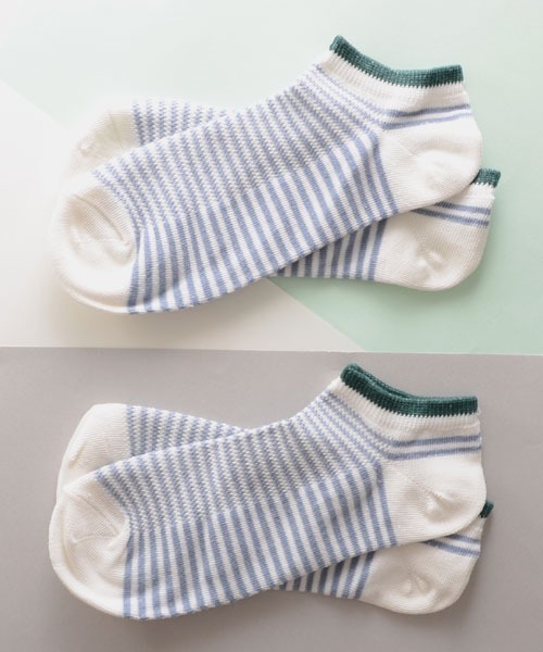 TONE SELECT GOODS（トーンセレクトグッズ）の「【urge select】 〈単色/2足セット〉 メンズ ショート丈 ソックス　甲メッシュ　【接触冷感加工】（ソックス/靴下・メンズ・C/D/E/F/A/H/B/G/I・FREE）」の5枚目の写真