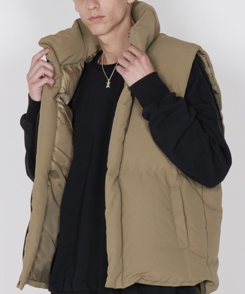 VIRGOwearworks(ヴァルゴウェアワークス)の「FUTURE DOWN VEST(ダウンベスト・メンズ・ブラック/タン・2/3/4)」の16枚目の写真