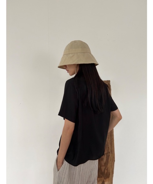 Didot.showroom(ディドット ショールーム)の「【DIDOT.】ナイロンサファリハット(ハット・レディース・クリーム/ブラック/ベージュ・FREE)」の17枚目の写真