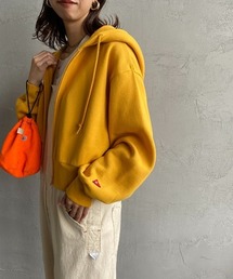 [HEALTHKNIT/ヘルスニット] 別注 ショート丈 クラシックスウェットジップパーカー