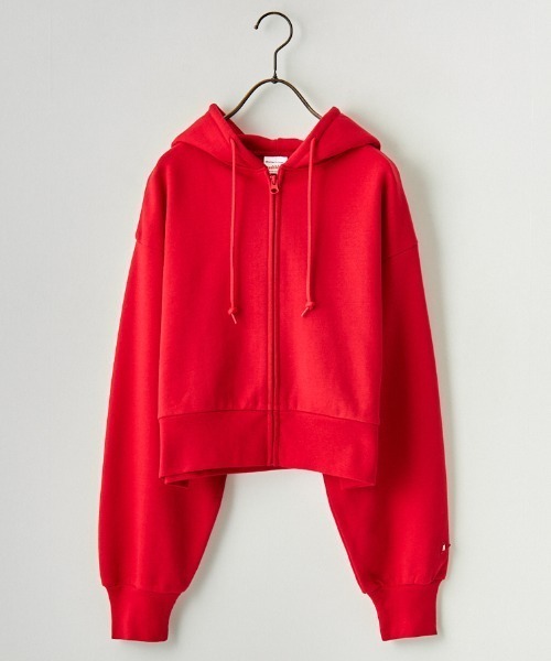 パーカー 「WEB先行予約」「HEALTHKNIT/ヘルスニット」 別注 ショート丈 クラシックスウェットジップパーカー レディース セール】[HEALTHKNIT/ヘルスニット] 別注 ショート丈 クラシック
