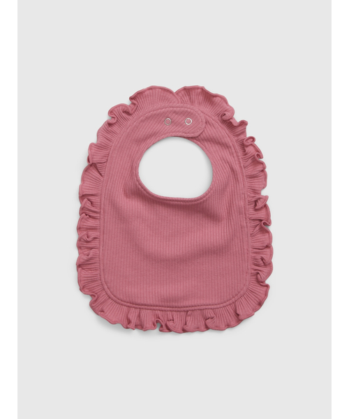 GAP（ギャップ）の「はじめてのお気に入り 細リブスタイ (ベビー)（スタイ/よだれかけ・キッズ・ベージュ/ピンク/ブルー/グリーン/ピンク系その他・ONE SIZE）」の6枚目の写真