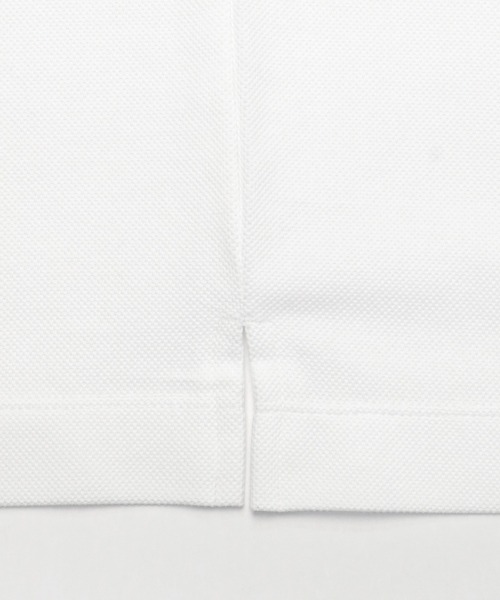 Pitta Re:)(ピッタリ)の「ビズポロ 半袖ビジネスポロシャツ(ポロシャツ・メンズ・ホワイト・S/M/L/LL)」の2枚目の写真