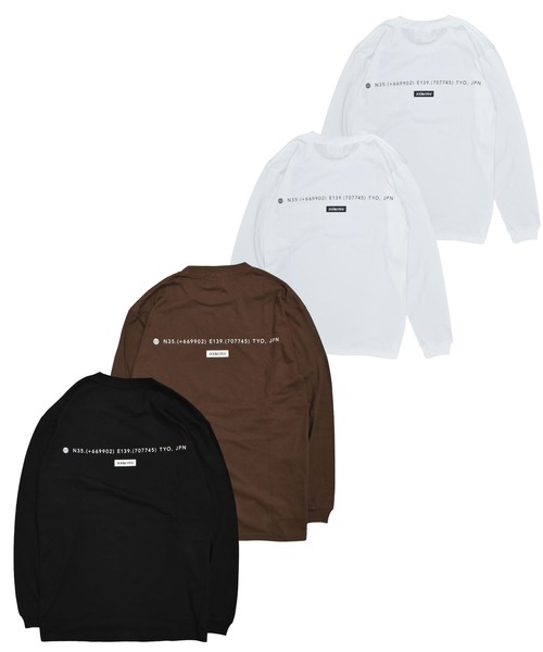 DOUBLE STEAL(ダブルスティール)の「ハート刺繍 長袖Tシャツ(Tシャツ/カットソー・メンズ・ホワイト/ブラック/ダークブラウン/ホワイト系その他・MEDIUM/LARGE/X-LARGE/XX-LARGE)」の6枚目の写真
