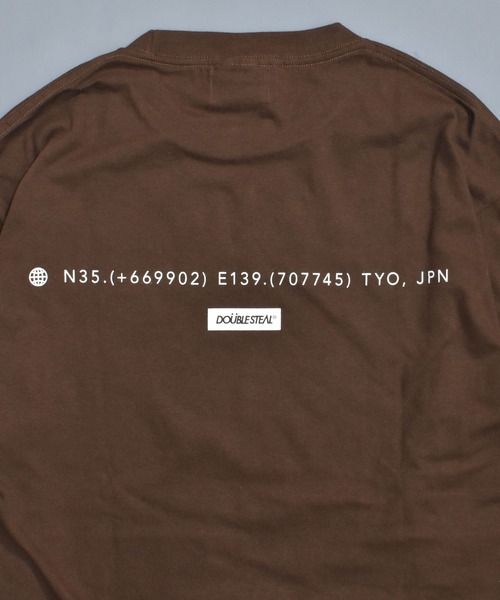 DOUBLE STEAL(ダブルスティール)の「ハート刺繍 長袖Tシャツ(Tシャツ/カットソー・メンズ・ホワイト/ブラック/ダークブラウン/ホワイト系その他・MEDIUM/LARGE/X-LARGE/XX-LARGE)」の22枚目の写真