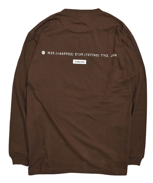 DOUBLE STEAL(ダブルスティール)の「ハート刺繍 長袖Tシャツ(Tシャツ/カットソー・メンズ・ホワイト/ブラック/ダークブラウン/ホワイト系その他・MEDIUM/LARGE/X-LARGE/XX-LARGE)」の21枚目の写真