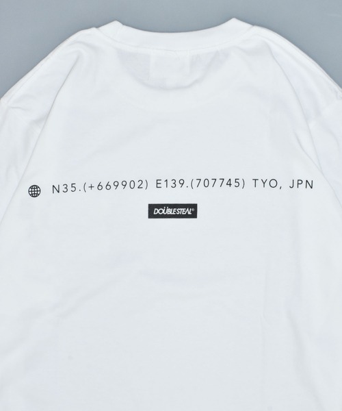 DOUBLE STEAL(ダブルスティール)の「ハート刺繍 長袖Tシャツ(Tシャツ/カットソー・メンズ・ホワイト/ブラック/ダークブラウン/ホワイト系その他・MEDIUM/LARGE/X-LARGE/XX-LARGE)」の13枚目の写真