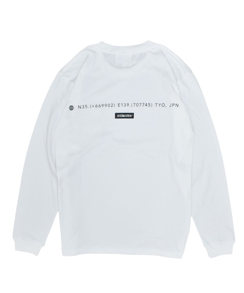 DOUBLE STEAL(ダブルスティール)の「ハート刺繍 長袖Tシャツ(Tシャツ/カットソー・メンズ・ホワイト/ブラック/ダークブラウン/ホワイト系その他・MEDIUM/LARGE/X-LARGE/XX-LARGE)」の12枚目の写真