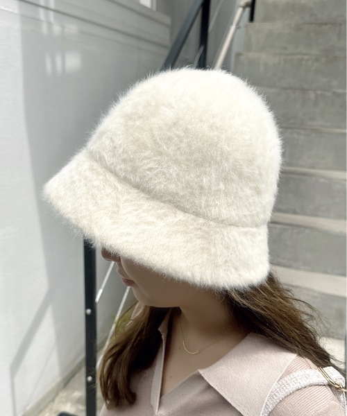 one wayザッカ（ワンウェイザッカ）の「ファーバケットハット（ハット・レディース・ブラック/グレー/ベージュ・FREE）」の10枚目の写真