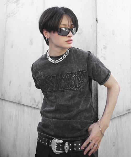 ROSEN KREUZ(ローゼンクロイツ)の「韓国ファッション Rosen Kreuz ローゼンクロイツ cubic curb chain necklace チェーンネックレス シルバーネックレス ネックレス 太い ステンレスネックレス(ネックレス・メンズ・シルバー・LARGE)」の7枚目の写真